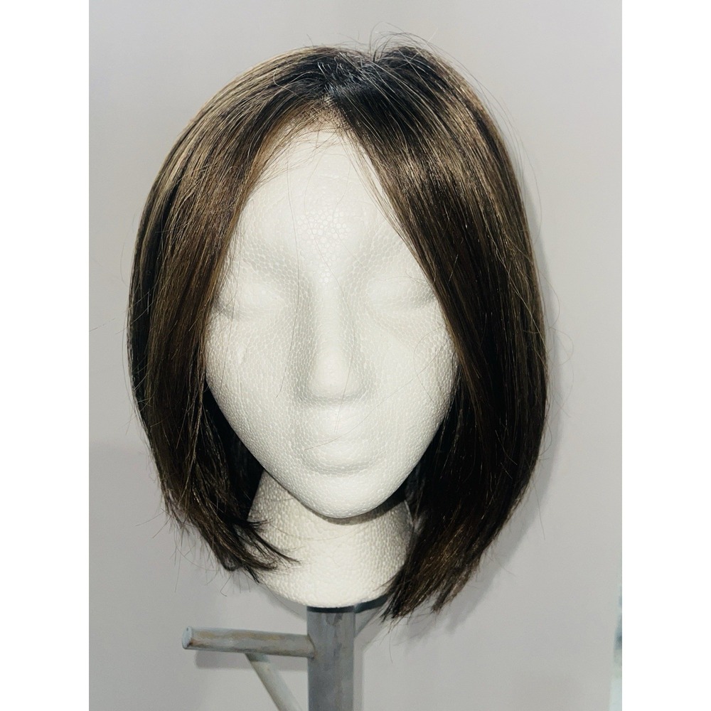 Ellen Wille Hairpower Premium Bob Wig Espresso Brown Highlights Boxed Luxury